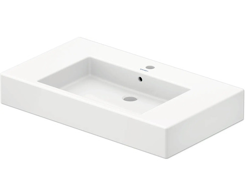 Vasque pour meuble DURAVIT Vero 85 x 49 cm blanc brillant 329850000