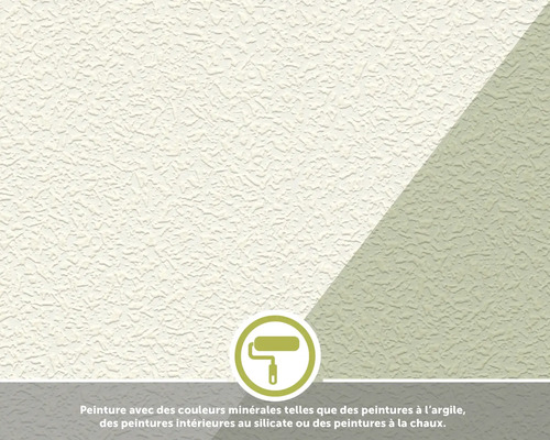 Gros plan d''un mur avec de la peinture minérale et un symbole de rouleau