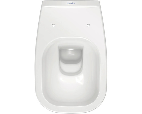 WC suspendu Duravit à fond creux sans bride