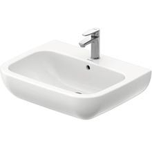 Weißes Keramik Waschbecken mit Armatur