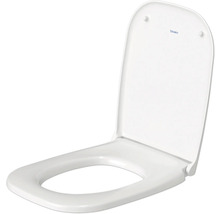 Duravit D-Code Compact Abattant WC blanc avec frein de chute