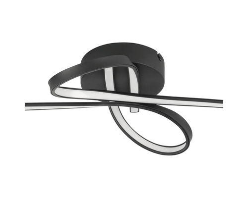 Moderne LED Deckenleuchte mit geschwungenem Design für Innenräume