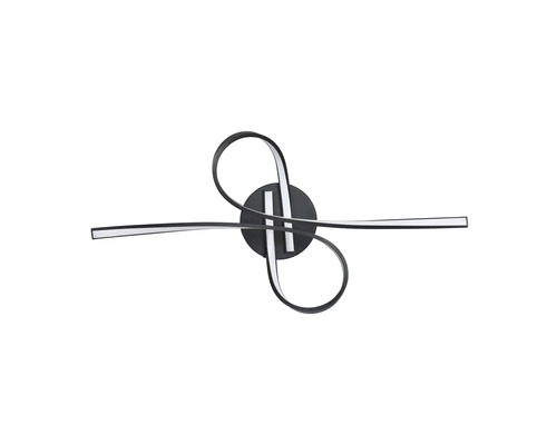 Moderne Deckenleuchte mit geschwungenem Design