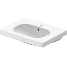 Lavabo pour meuble DURAVIT D-Code 65 cm blanc 03426500002