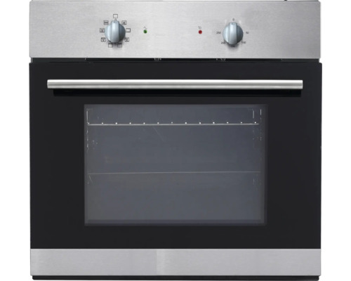 Four encastrable avec porte en verre et boutons rotatifs