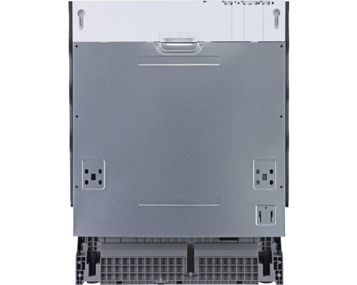 Rückansicht eines Geschirrspülers zur Installation in der Küche