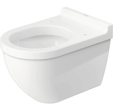 WC mural DURAVIT Starck 3 cuvette à fond creux avec bride de rinçage blanc brillant avec revêtement sans abattant WC 22250900001