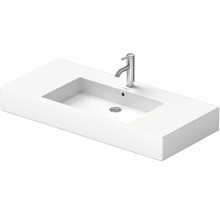 Vasque pour meuble DURAVIT Vero 105 cm blanc 0329100000
