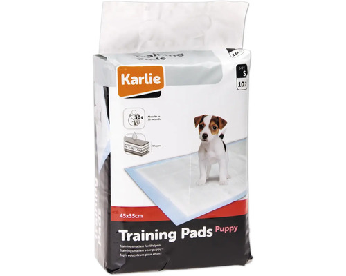 Tapis pour chien Karlie Puppy tapis absorbant chiots Pinkelpad env. 35 x 45 cm 10 pièces