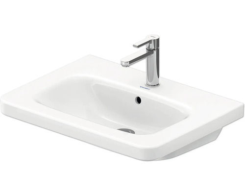 Vasque à poser blanche en céramique sanitaire avec robinet