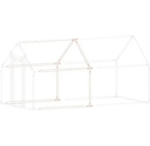 Freilaufgehege Zipper DIY Heimtiergehege Erweiterung ZI-CR-2M ca. 2 m Erweiterung für Zipper Heimtiergehege für Hühner, Geflügel,Kaninchen, Meerschweinchen
