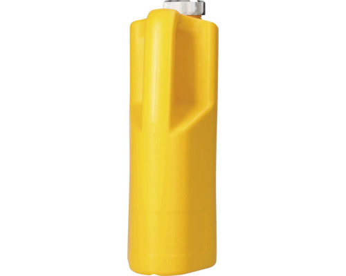 Bidon jaune avec bouchon à vis
