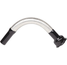 Tuyau de sortie flexible pour jerrican avec raccord noir