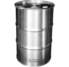 Edelstahlfass zur Lagerung und zum Transport von Flüssigkeiten