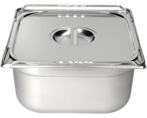 Edelstahlbehälter mit Deckel