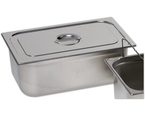 Edelstahlbehälter mit Deckel