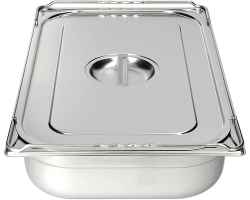 Edelstahl Gastronormbehälter mit Deckel