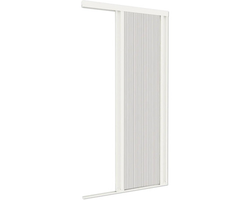 Porte coulissante à lamelles verticales