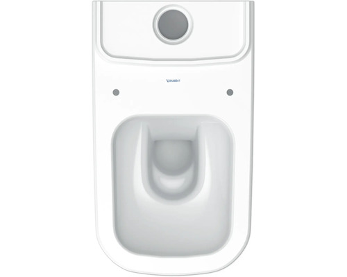 Vue de dessus d''une toilette du fabricant Duravit