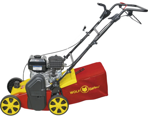Wolf Garten Benzin Vertikutierer mit Fangkorb