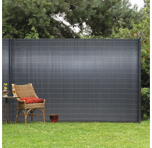 Sichtschutzmatte videx Rügen PVC 300 x 180 cm anthrazit