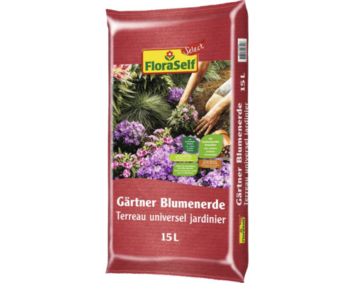 Terreau pour fleurs Gärtner FloraSelf Select 15 l