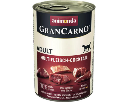 Pâtée pour chien animonda Gran Carno Adult Multi cocktail de viande 400 g