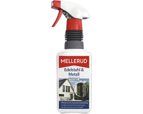 Mellerud Edelstahl und Metall Reiniger Sprühflasche