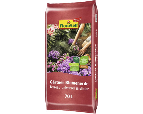 Terreau jardinier FloraSelf Select® , 70 L