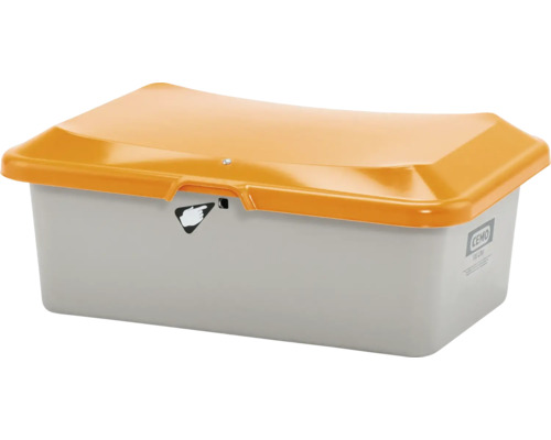 Streugutbehälter aus Kunststoff mit Deckel