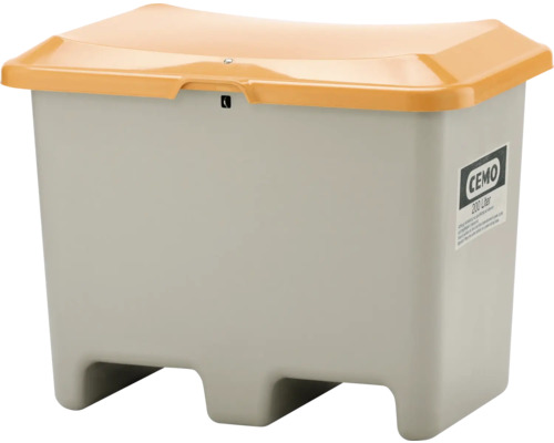 Streugutbehälter aus Kunststoff mit Deckel