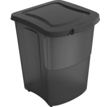 Boîte de rangement en plastique avec couvercle