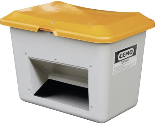 Cemo Streugutbehälter mit einem Fassungsvermögen von 200 Litern