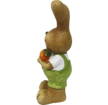 Dekorative Hasenfigur mit Kürbis