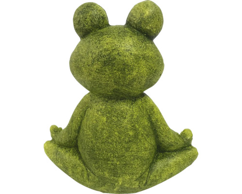 Froschfigur in sitzender Position für den Garten