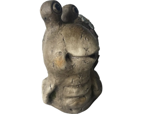 Figurine de jardin décorative escargot en pierre