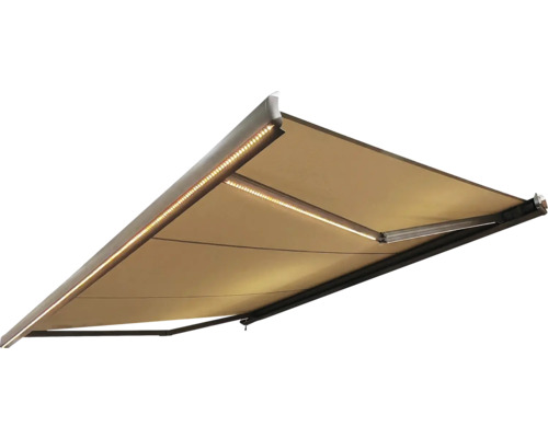 Terrassenmarkise mit LED-Beleuchtung