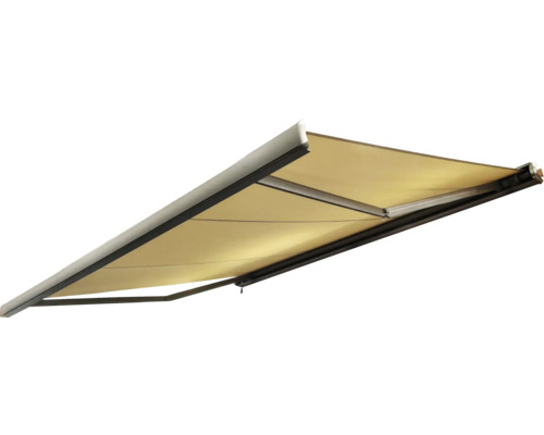 Ausgefahrene Markise für den Aussenbereich