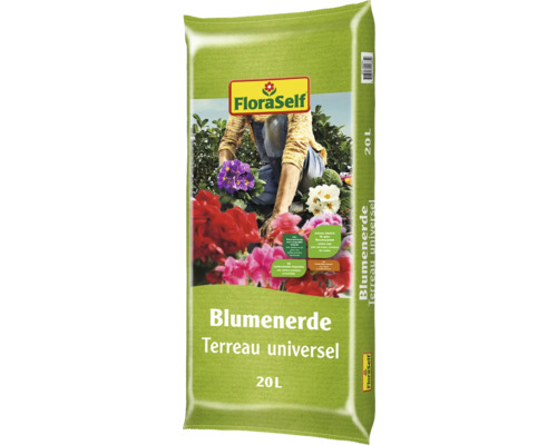 Blumenerde FloraSelf, 20 L Blumenerde FloraSelf, 20 L