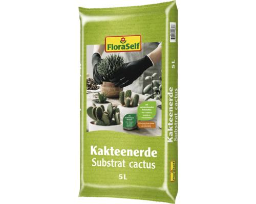 Terreau pour cactus FloraSelf 5 l Terreau pour cactus FloraSelf 5 l
