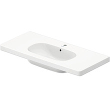 Vasque pour meuble DURAVIT D-Code 105 x 48 cm blanc brillant 03421000002