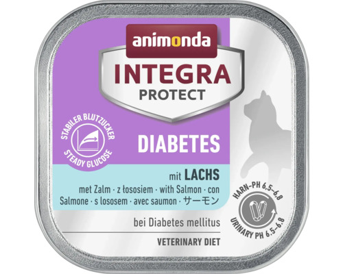 Katzenfutter nass animonda Protect Diabetes mit Lachs 100 g