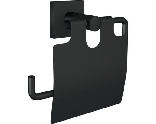 Toilettenpapierhalter mit Deckel aus Metall