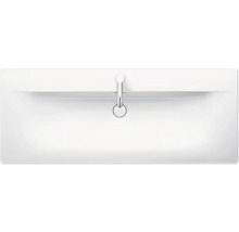 Vasque pour meuble DURAVIT Viu 123 x 49 cm blanc brillant 2344120000