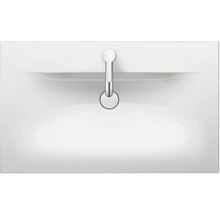 Vasque pour meuble DURAVIT Viu 83 x 49 cm blanc brillant avec revêtement 23448300001