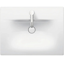 Vasque pour meuble DURAVIT Viu 63 x 49 cm blanc brillant avec revêtement 23446300001