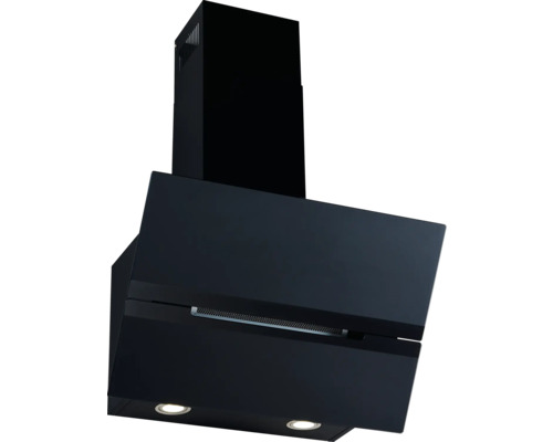 Hotte aspirante noire pour la cuisine