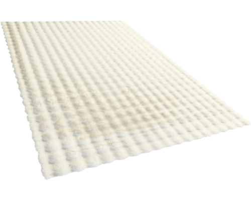 Tapis de bain moelleux avec structure à picots