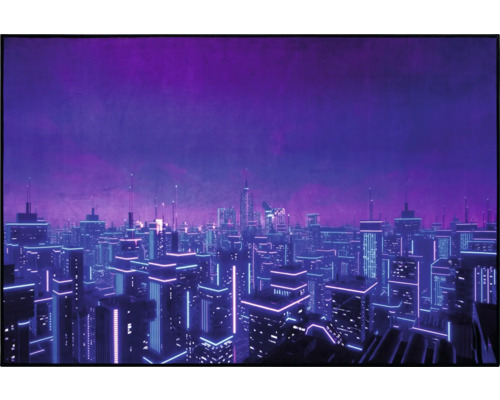 Tapis Gaming Neon City 100x150 cm