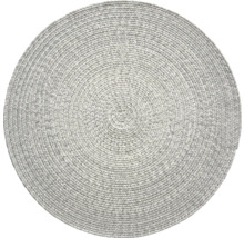 Outdoorteppich Pudong silber Ø 80 cm